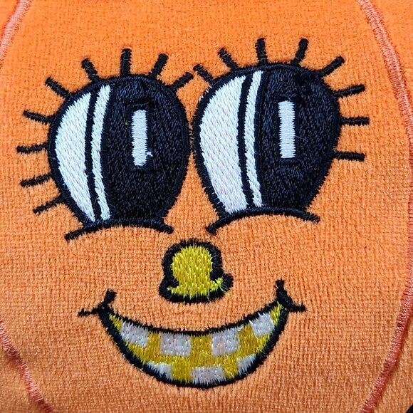 Vtg Eurpsville Eurps Halloween Pumpkin Anthropomorphic 2002 Plush Stuffed Doll - Picture 5 of 12